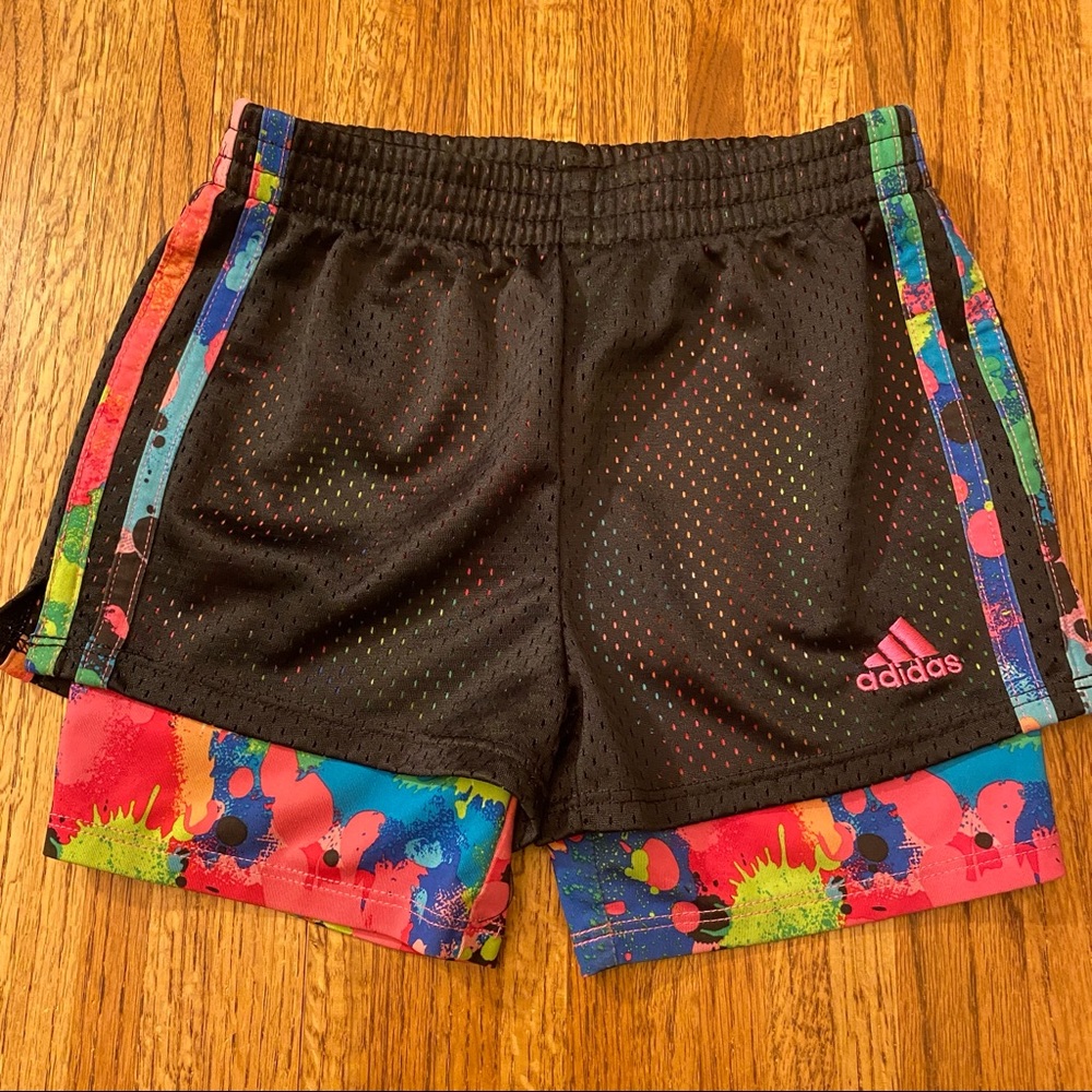 Adidas Little Girl’s Size 5 Shorts